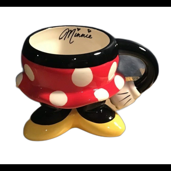Authentic Original Disney Park Mug Made From Bottom Half Of Minnie Mouse - Picture 1 of 5